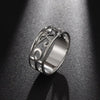 Stainless Steel Ancient Egypt Ra Udjat Ring Eye Of Horus Ankh Cross Ring for Women Protection Amulet Egyptian Jewelry - Image 5
