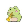 Cartoon Frog Enamel Pins Cute Mushroom Music Frog Animal Brooch Backpack Lapel Badge Jewelry Gift for Friends - Image 13