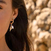 Silver Needle Vintage Shell Pendant Hoop Earrings Women's Pearl Conch Gold Earrings Jewelry Gifts - Image 6
