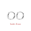Two-Piece Mini Hoop Piercing Earrings in Gold-Tone Silver-Tone or Rose Gold-Tone - Image 30
