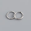 Minimalist Circle Hoop Earrings in Multiple Sizes - Image 30