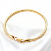 Silver 3mm Snake Chain Gold Bracelet for Men and Women, Charm, Jewelry, Wedding, Party Gifts - Image 1