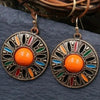 Ethnic Bohemian Moth Drop Moon Hollow Dangle Earrings For Women Party Accessories Dangle Jewelry - Image 20