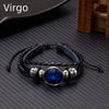 12 Constellation Zodiac Sign Charm Luminous Bracelets Men Women Vintage Multilayer Wrap Leather Bracelet Bangle Birthday Gift - Image 10