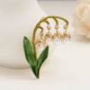 Enamel Brooch with Pearl Accents in Multiple Designs - Image 25