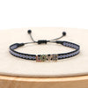 Handmade Cloth Fabric Bracelet for Women with Braided Design CZ Heart Love Evil Eye Jewelry Gift - Image 8
