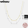 Mossanite Station Wedding Chain Necklace For Women, Silver Gold Diamond Cut Bty Layering Choker Necklaces - Image 1