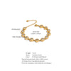Stainless Steel Zirconia Round Chain Bracelet Bangle Prevent Allergy Metal Women Jewelry - Image 6