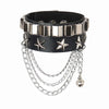 Skeleton Dog Star Skull Rivets Spike Punk Gothic Rock Leather Buckle Studded Bracelet For Women Men Bracelets Bangles - Image 24