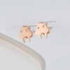 Cute Halloween Cartoon Ghost Earrings Stud For Women Stainless Steel Ear Piercing Black Earrings Minimalist - Image 18