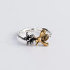 Silver Angel Wing Feather Stackable Open Rings For Women Beautiful Jewelry Accessories Prevent Allergy - Image 37