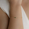 Women Jewelry Gold Plated Stainless Steel Necklace Cz Zircon Pendant 12 Month Birthstone Bracelet - Image 3