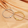1pc Stainless Steel Classic Snake Bone Chain Ball Bangle for Women Men Cuff Chain Link Bracelet Charm Jewelry Gifts - Image 5