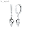 Silver Needle Gold-color Hoop Earrings for Women Shell Pendants Earrings Jewelry Gifts - Image 16