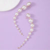 Long Dangling Earrings Women Elegant Imitation Pearl Tassel Earrings Wedding Party Jewelry Accessories - Image 4