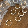Silver Rings For Women Men Jewelry Finger Adjustable Open Heart CZ Ring For Party Birthday Gift - Image 5