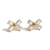 Stainless Steel Cubic Zirconia Bowknot Small Stud Earrings Korean Style Sweet Cute Jewelry Accessories - Image 7