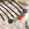 Crystal Mysterious Viking Compass Symbol Pendant Guardian Style Men's and Women's Jewelry Necklaces - Image 5