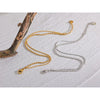 Double-Layer Stainless Steel Chain Bracelet in Gold-Tone or Silver-Tone - Image 5