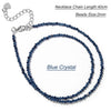 2mm Stone Bead Choker Necklace 40cm - Image 19