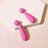 Korean Colorful Cute Hanging Drop Earrings For Women Arcylic Water drop Long Big Earring for Grils Party Dangle - Image 16