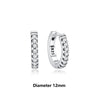 Heart and Hoop Earrings with Cubic Zirconia in Many Styles - Image 39