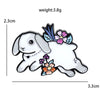 Lovely Animal Pins 10-design Enamel Cat Bird Animal Fish Tiger Metal Brooch Pin For Backpack Clothes Lapel Badge Gifts - Image 9