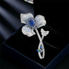 Romantic Purple Zircon Butterfly Brooches for Women Clothes Accessori Bow Dragonfly Ginkgo Leaf Broche Decorativo De Ropa - Image 14