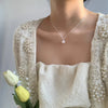 Pearl-Accent Pendant Necklace with Fine Chain and Multiple Designs - Image 3
