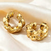 African Nigeria Big Drop Earrings Copper Large Style Stereoscopic For Women Party Wedding Gifts - Image 1