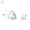 ZS 1 Piece Magnetic Clip-on Earrings Star Heart Shape CZ Crystal Ear Clip No Piercing Ear Stud No Pierced Earring Jewelry 4-8MM - Image 31