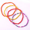 Colorful Seed Bead Stretch Bracelet Set 17 Pieces - Image 4