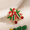 Christmas diamond pin elk sleigh boots brooch Shirts Accessories Metal Badge Jewelry Gift For Friends Merry Chrismas - Image 10
