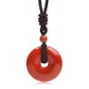 Stone Amethyst Tiger's Eye Necklace Pendant Men's and Women's Necklace Peace Knot Chinese Knot Necklace Gift - Image 29