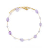 Stainless Steel Colorful Boho Drops Anklets For Women Zircon Cross Beads Anklet Double Chain Summer Beach Jewelry Gift - Image 10