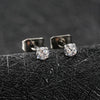 1 Pair Titanium 2/3/4/5mm CZ Stud Earrings 20G Minimalist Wedding Cartilage Helix Tragus Piercing Jewelry - Image 3
