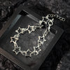 2Pcs Y2K Cute Star Stackable Bracelet Set Silver Tone Hollow Star Chain Bracelets for Women Coquette Aesthetic Jewelry - Image 4