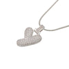 Silver Color Bubble Initial Letters Necklaces 26 Letters Pendants Necklaces for Women Brass CZ Jewelry - Image 23