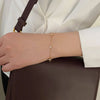 Roman Numerals Cubic Zircon Charm Bracelet for Women Men Stainless Steel Jewelry Gifts - Image 5