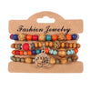 Bohemian Beaded Bracelet Set with Colorful Strand Styles - Image 18