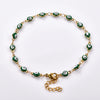 4 mm Turkish Evil Eye Bead Anklet in Multiple Colors and Lengths - Image 6