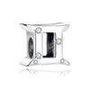 Silver Charms Beads 12 Zodiac A-Z Letters Virgo Aries Fit Bracelets Necklaces Jewelry For Women - Image 19