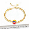 Venezuela Colombia Mexico Flag Cuban Chain Bracelet for Women Men Enamel Country Map Heart Charm Bracelet Patriotic Jewelry Gift - Image 23