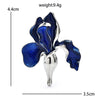 Elegant Enamel Orchid Flower Brooches For Women Unisex 3-color Beautiful Plants Office Party Clothes Brooch Pins Gifts - Image 4
