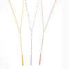 Pendant Choker Necklace for Women Minimalist Bamboo Chain Necklace Women Stainless Steel Necklace Jewelry - Image 6