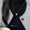 Silver Bead Geometry Necklace for Women Girl Korean Design Versatile Choker Jewelry - Image 15