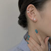 New Big Small Pearl Earrings Ear Clip with No Ear Holes Geometric U-Shaped Cross No Piercing Fake Cartilage Earrings for Women