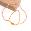 Faceted Gemstones 2-3mm Beads Hand Woven Adjustable Bracelet Crystal Quartz Agate Choker Men Female Jewelry Party Gift - Image 17