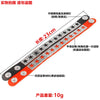 European and American Punk Street Photography Nightclub Pentagram Square Rivet Bracelet Couple PU Leather Bangle - Image 5