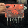 Ingemark 6Pairs/Set Halloween Red Crystal Skull Spider Metal Drop Earrings for Women Goth Cross Rose Piercing Earrings Jewelry - Image 10